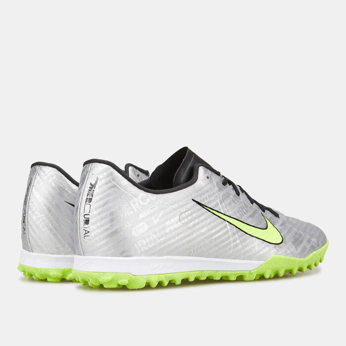 Nike Men's Zoom Mercurial Vapor 15 Academy XXV Turf Football Shoe Silver image number 2