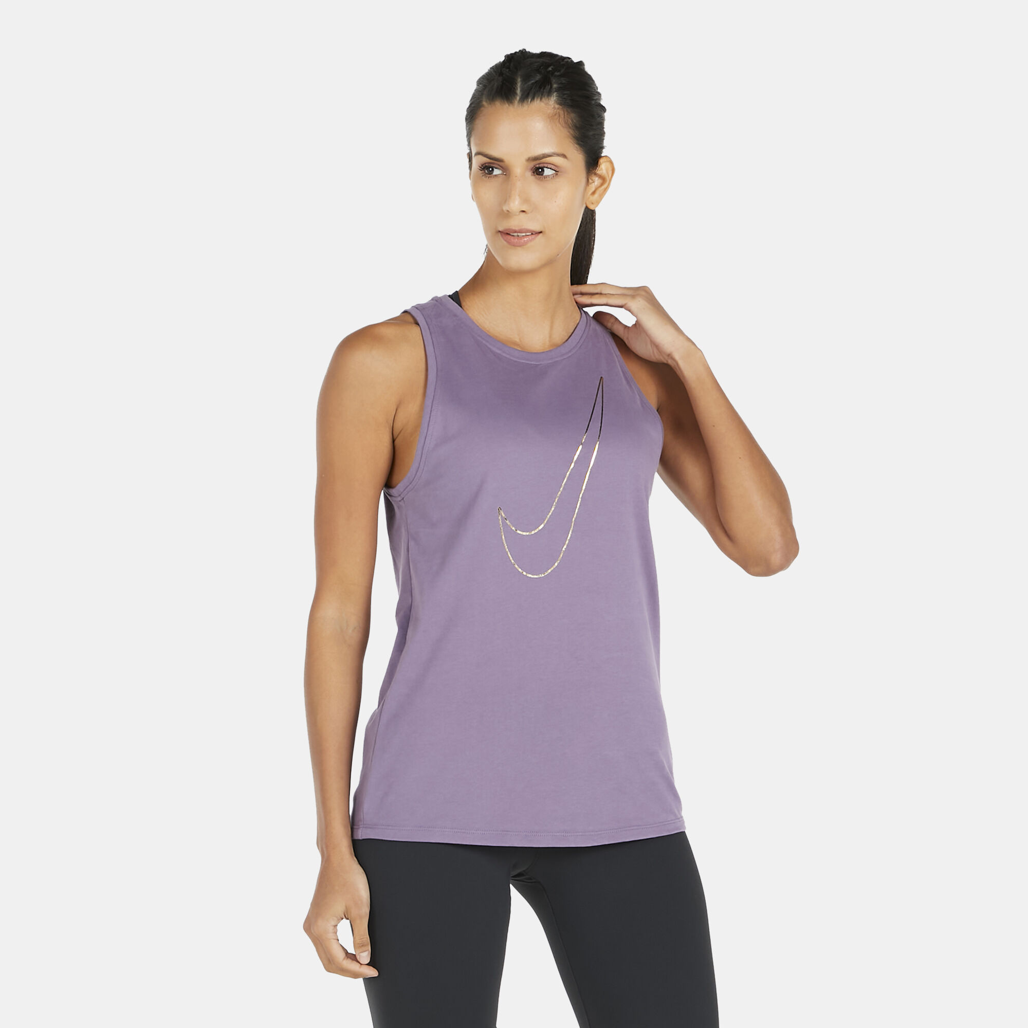 Nike dri fit cotton tank clearance