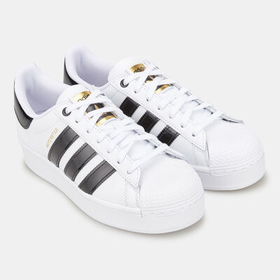 adidas Originals Women's Superstar Bold Shoe Black