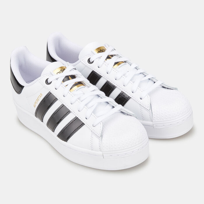 adidas Originals Women's Superstar Bold Shoe Black image number 1