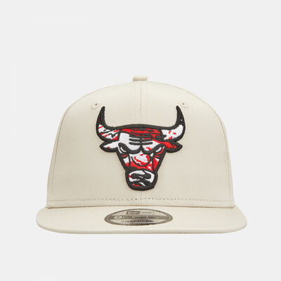 New Era Men's NBA Chicago Bulls Seasonal Infill 9FIFTY Cap Beige