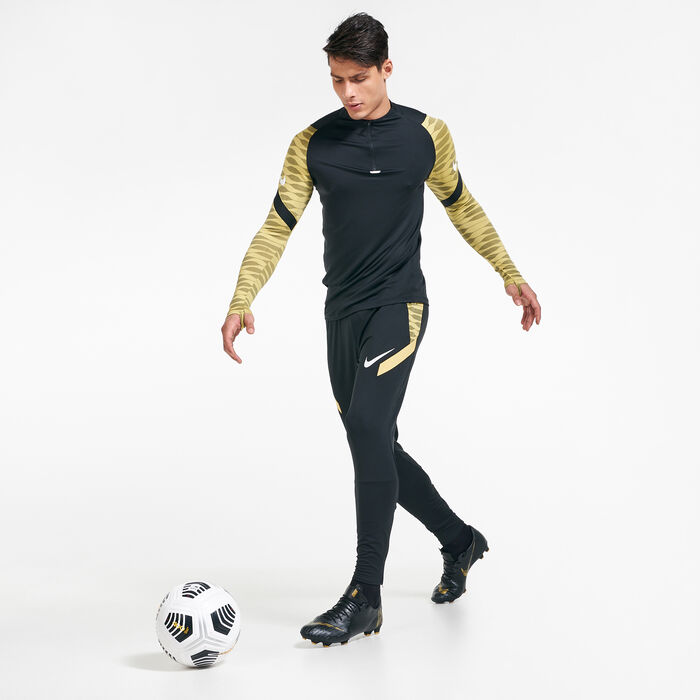 Nike Men's Dri-FIT Strike Football Drill T-Shirt Black Nike Men's Dri-FIT Strike Football Drill T-Shirt Black image number 2