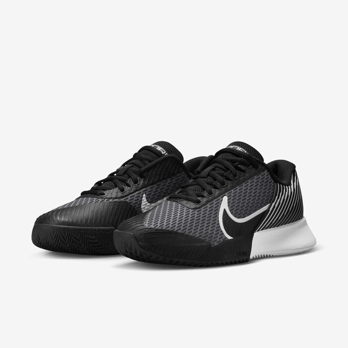 Nike Women's Court Air Zoom Vapor Pro 2 Clay Tennis Shoes Black Nike Women's Court Air Zoom Vapor Pro 2 Clay Tennis Shoes Black image number 4