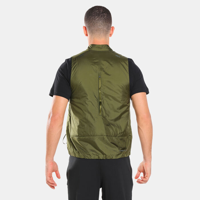 Nike Men's Therma-FIT ADV Repel Down-Fill Running Vest Green Nike Men's Therma-FIT ADV Repel Down-Fill Running Vest Green image number 1