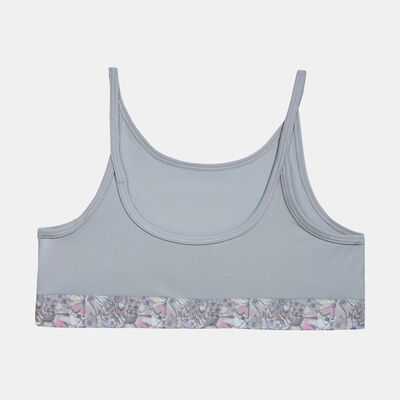 Nike Kids' Dri-FIT Trophy Energy Sports Bra Grey
