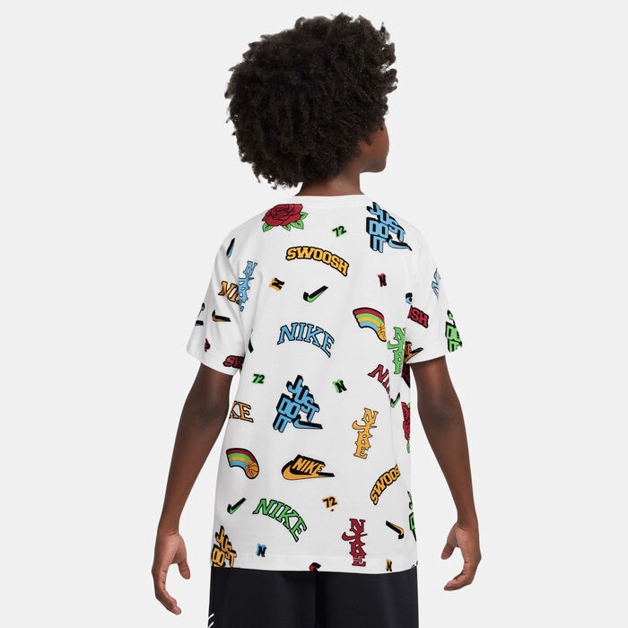 Nike Kids' Sportswear T-Shirt White Nike Kids' Sportswear T-Shirt White image number 1
