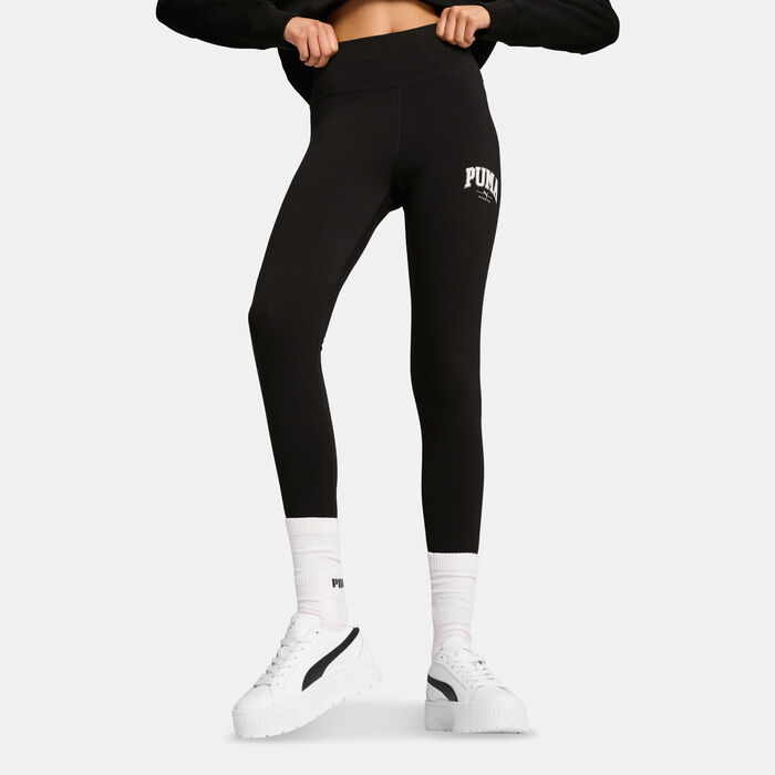 PUMA Women's Squad Leggings Black PUMA Women's Squad Leggings Black image number 0