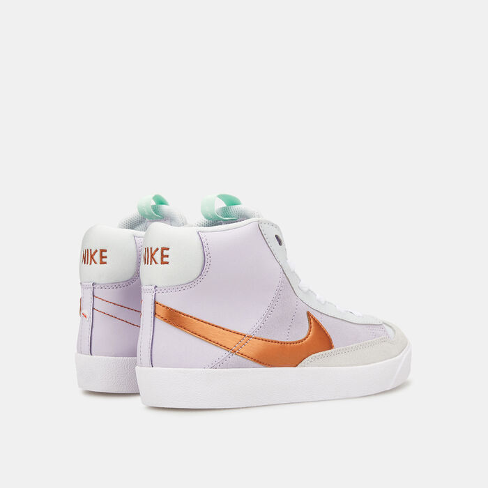 Nike Kids' Blazer Mid '77 SE Shoe Ivory image number 2