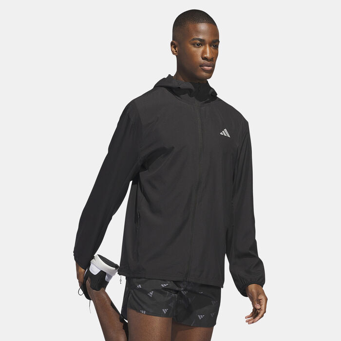 adidas Men's Run It Jacket Black adidas Men's Run It Jacket Black image number 2