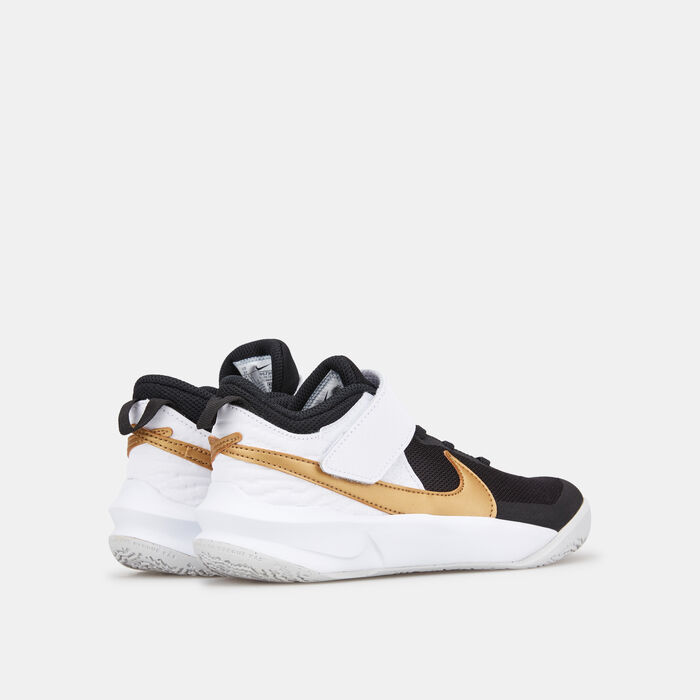 Nike Kids' Team Hustle D 10 Shoe White Nike Kids' Team Hustle D 10 Shoe White image number 2