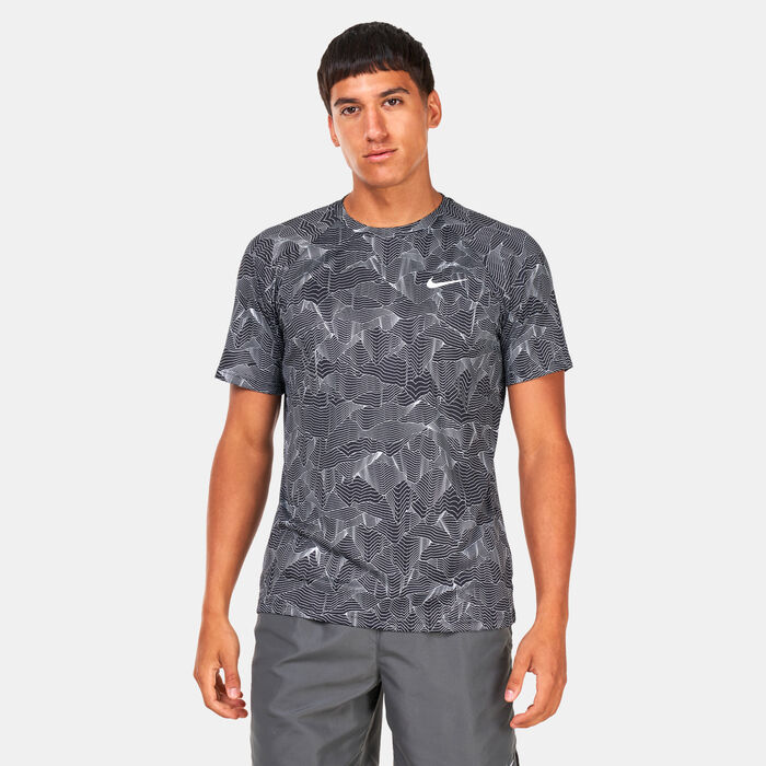Nike Swim Men's Rashguard Black Nike Swim Men's Rashguard Black image number 0