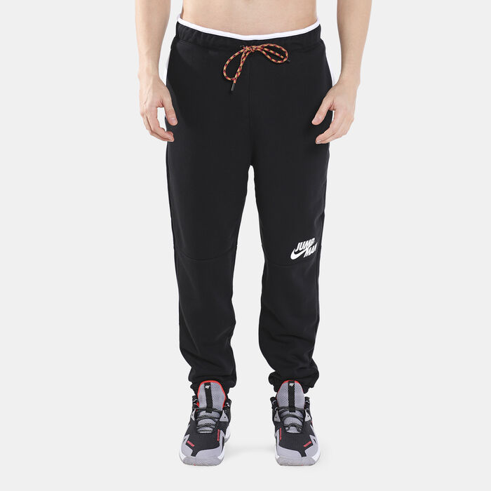 Jordan Men's Jumpman Fleece Sweatpants White Jordan Men's Jumpman Fleece Sweatpants White image number 0