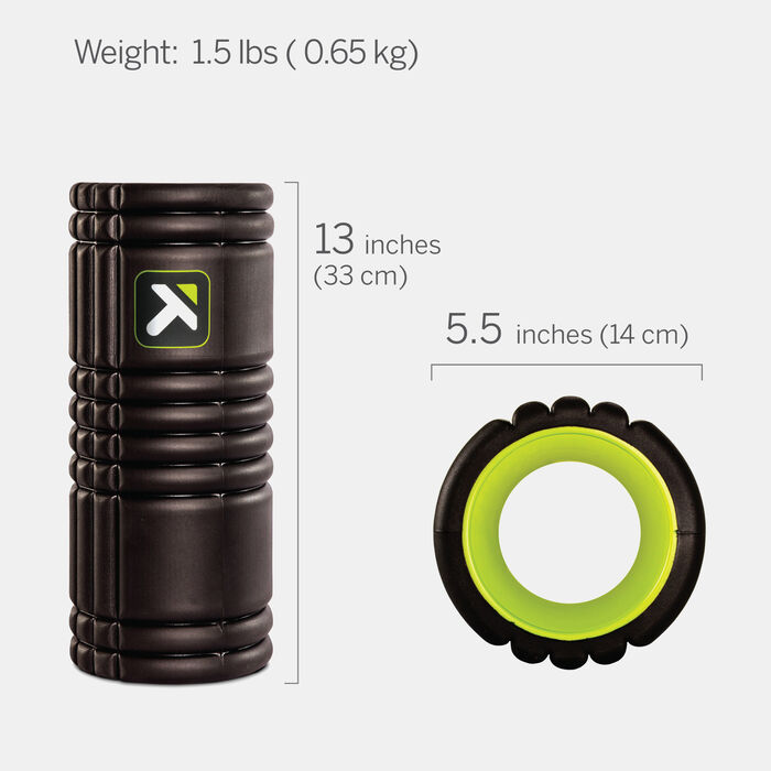 TriggerPoint Grid 1.0 Foam Roller Black TriggerPoint Grid 1.0 Foam Roller Black image number 3