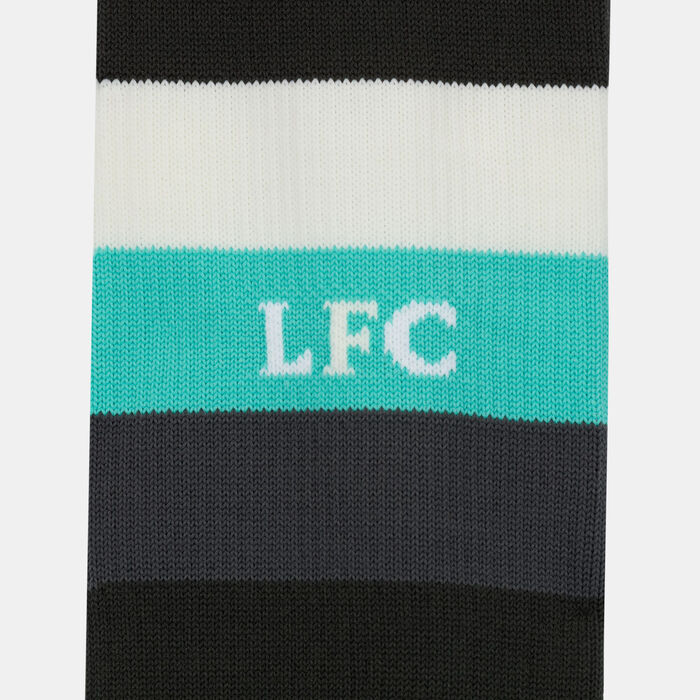 Nike Liverpool FC Strike Home/Away Football Over-The-Calf Socks Green image number 3