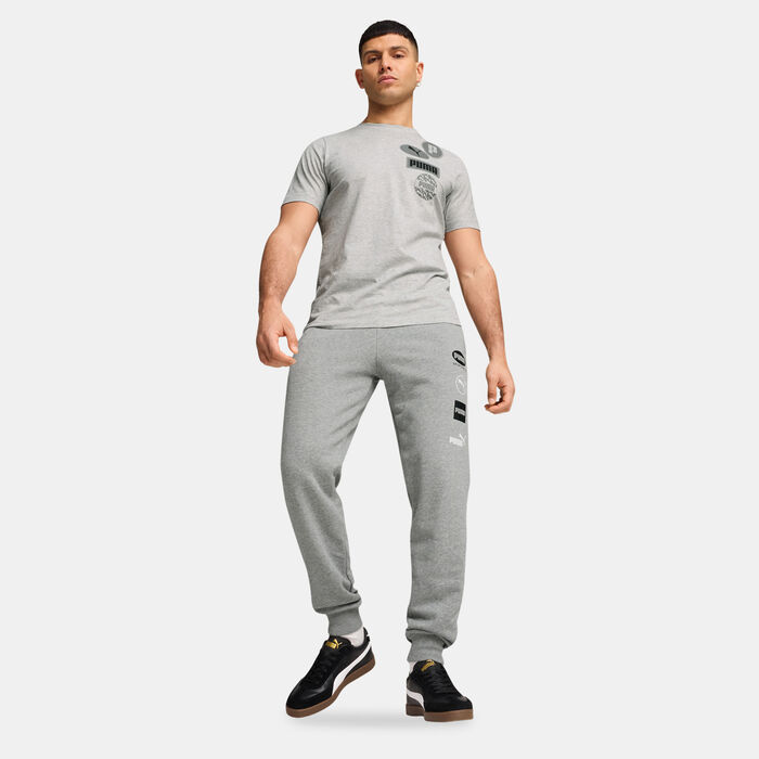 PUMA Men's Power Graphic Sweatpants Grey image number 2
