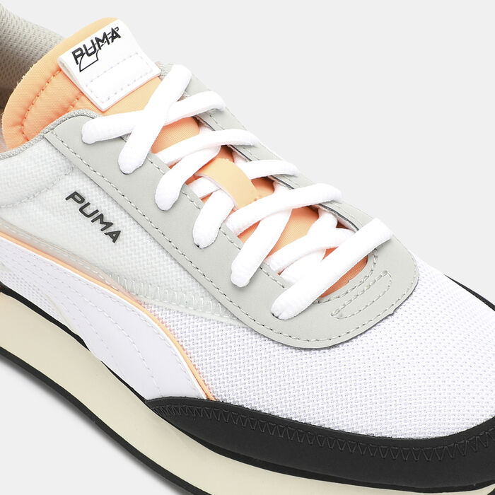 PUMA Women's Future Rider Double Tech Shoe Grey PUMA Women's Future Rider Double Tech Shoe Grey image number 4