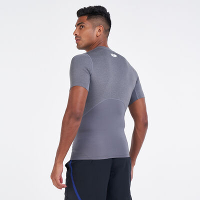 Under Armour Men's HeatGear® Armour T-Shirt Grey Under Armour Men's HeatGear® Armour T-Shirt Grey