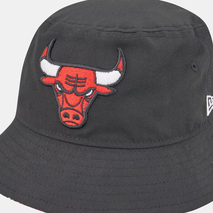 New Era Men's Chicago Bulls Print Infill Bucket Hat Black New Era Men's Chicago Bulls Print Infill Bucket Hat Black image number 2