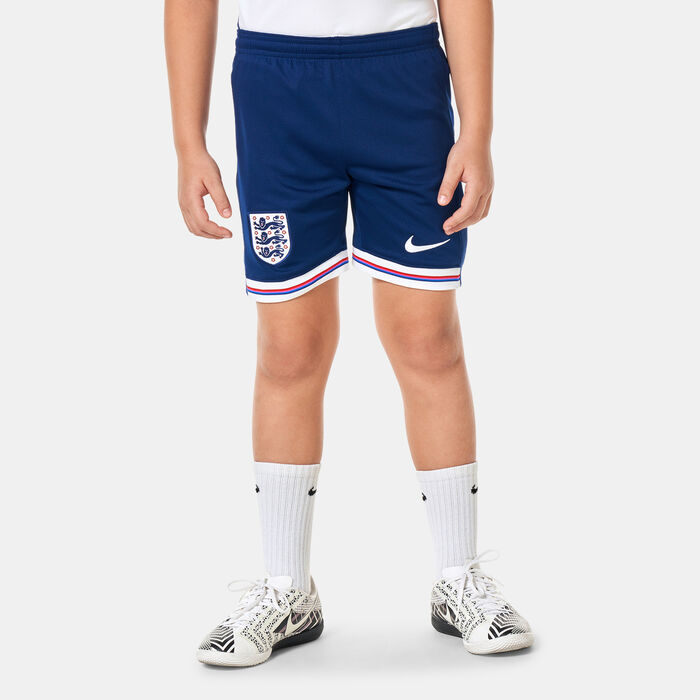 Nike Kids' England Stadium Dri-FIT Replica Home Football Shorts - 2024 Blue Nike Kids' England Stadium Dri-FIT Replica Home Football Shorts - 2024 Blue image number 0