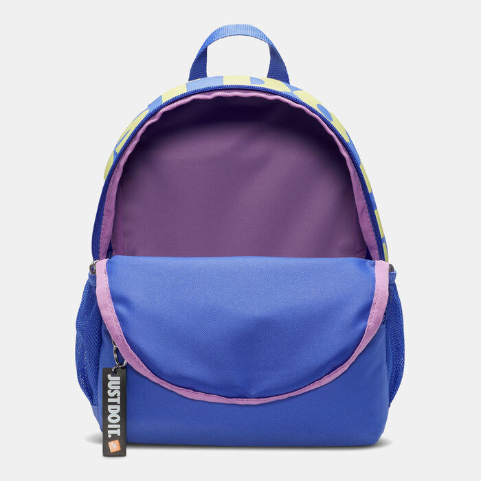 Nike Kids' Brasilia JDI Mini Backpack Blue Nike Kids' Brasilia JDI Mini Backpack Blue image number 2