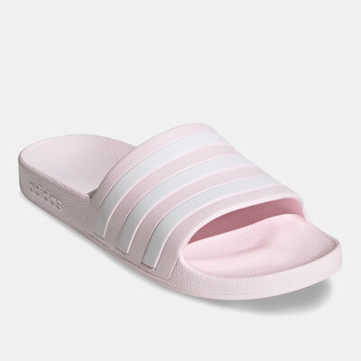 adidas Women's Adilette Aqua Slides Pink
