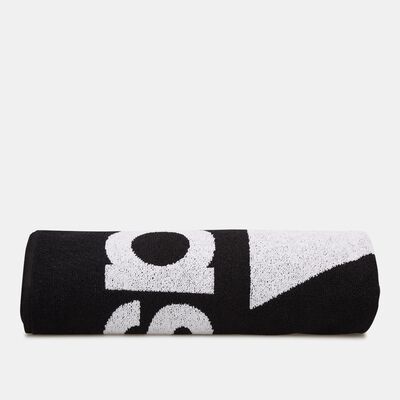 adidas Logo Large Towel Black adidas Logo Large Towel Black