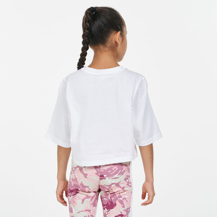 PUMA Kids' Classics Wild T-Shirt White PUMA Kids' Classics Wild T-Shirt White image number 1
