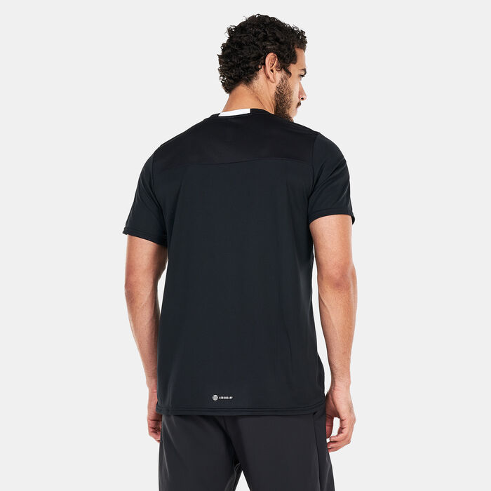 adidas Men's Designed For Movement Training T-Shirt Black adidas Men's Designed For Movement Training T-Shirt Black image number 1