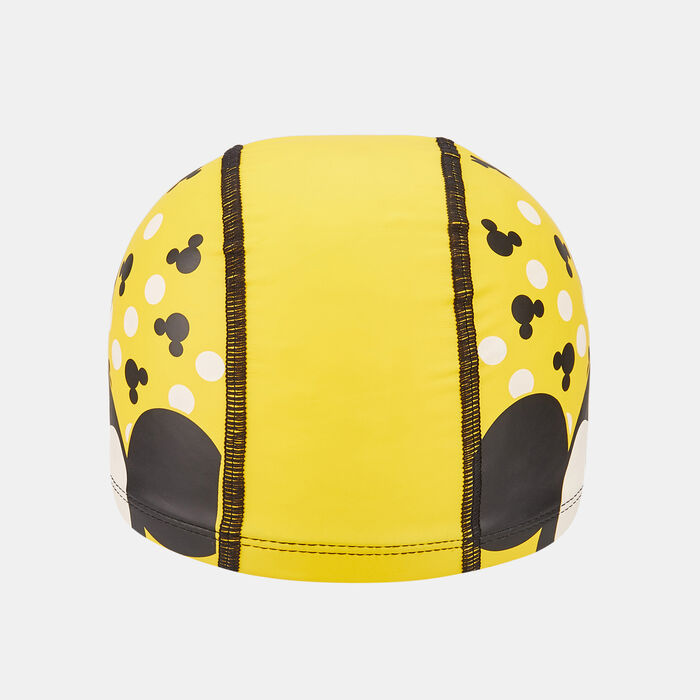 Speedo Kids' X Disney Mickey Print Pace Swimming Cap yellow Speedo Kids' X Disney Mickey Print Pace Swimming Cap yellow image number 1