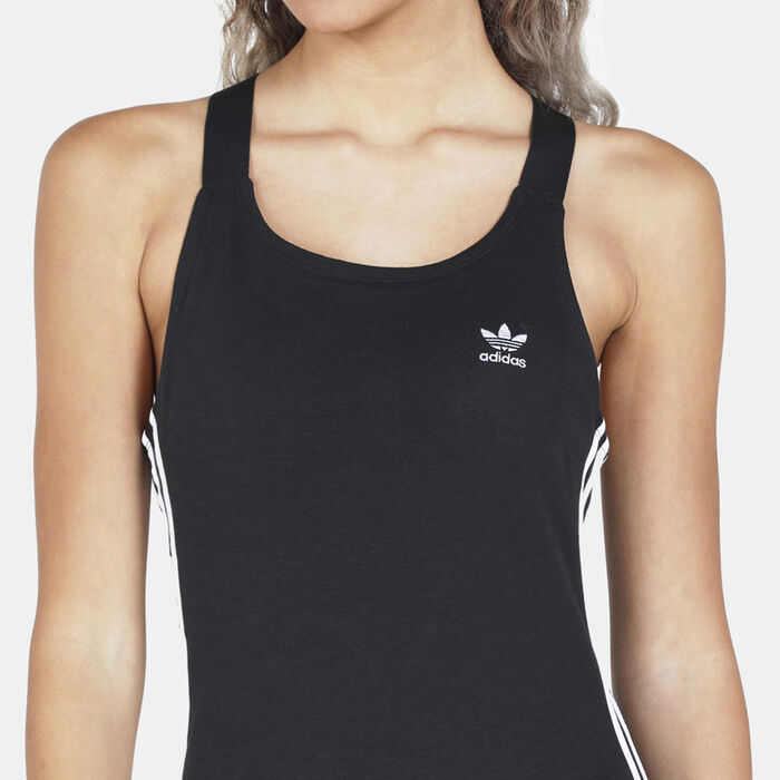 adidas Women's Adicolor Classics Racerback Dress Black adidas Women's Adicolor Classics Racerback Dress Black image number 3
