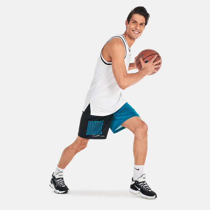 Nike Men's Dri-FIT Asymmetric Starting Five Shorts Black image number 2