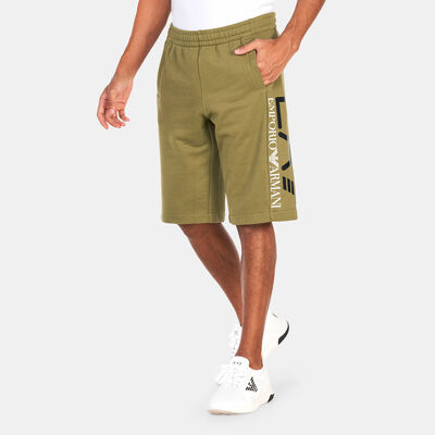 EA7 Emporio Armani Men's Big Logo Shorts Green