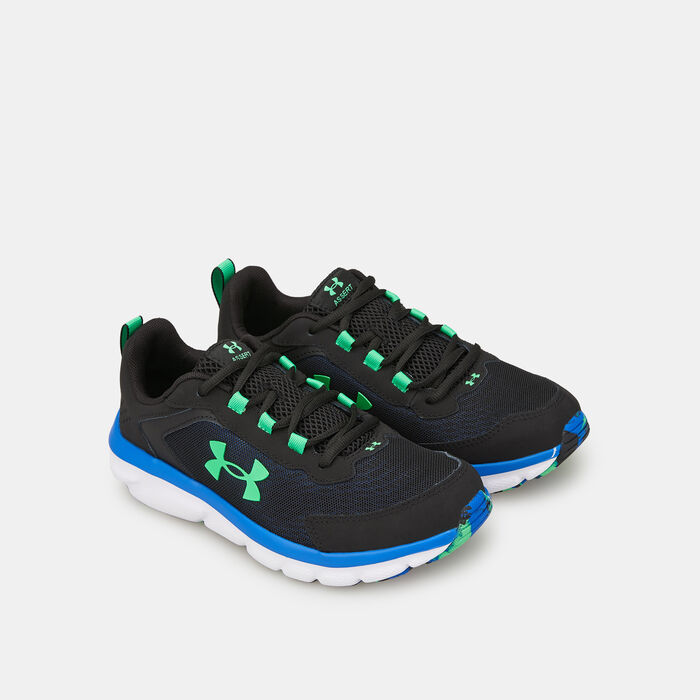 Under Armour Kids' UA Assert 9 Running Shoe (Older Kids) Black Under Armour Kids' UA Assert 9 Running Shoe (Older Kids) Black image number 1