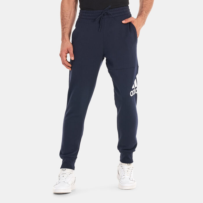 adidas Men's Essentials French Terry Tapered Pants Blue adidas Men's Essentials French Terry Tapered Pants Blue image number 0