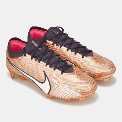 Nike Men's Zoom Mercurial Vapor 15 Elite Firm Ground Football Shoe Gold