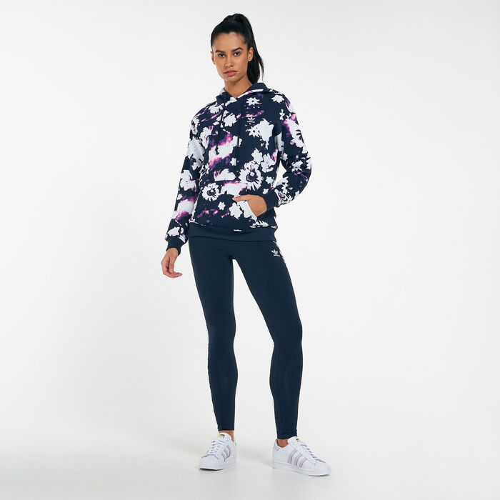 adidas Originals Women's Allover Print Hoodie Multi adidas Originals Women's Allover Print Hoodie Multi image number 2