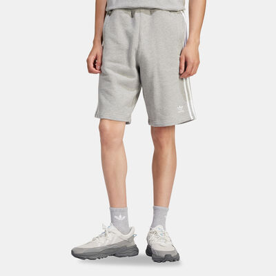 adidas Originals Men's Adicolor 3-Stripes Shorts Grey