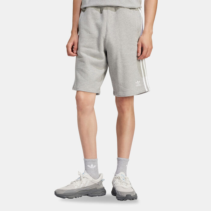 adidas Originals Men's Adicolor 3-Stripes Shorts Grey adidas Originals Men's Adicolor 3-Stripes Shorts Grey image number 0
