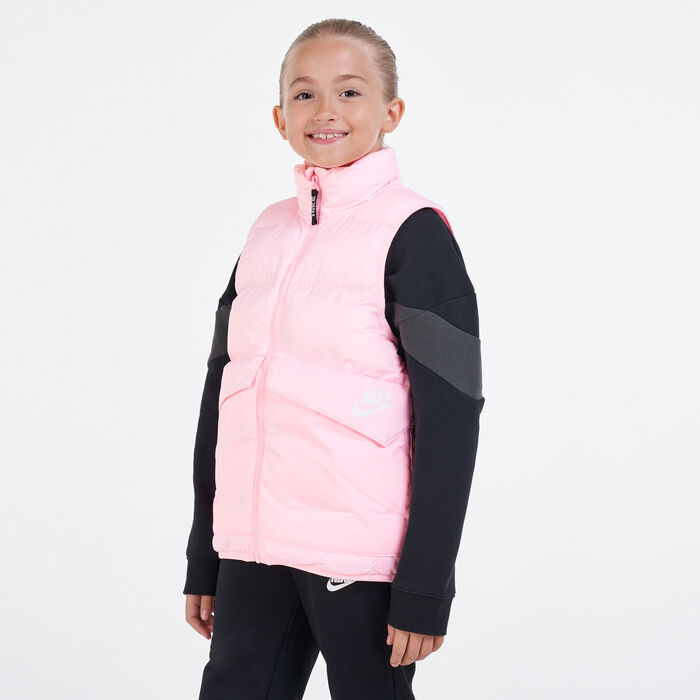 Nike Kids' Sportswear Gilet (Older Kids) Pink Nike Kids' Sportswear Gilet (Older Kids) Pink image number 0