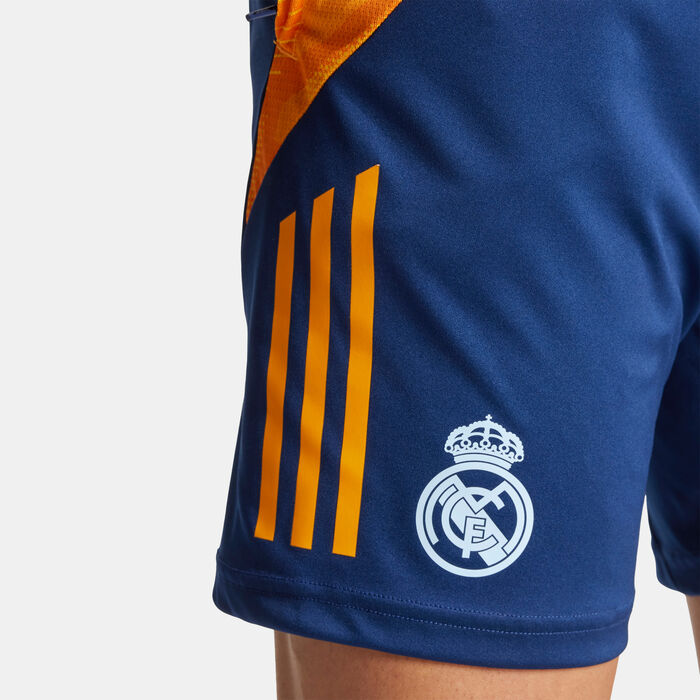 adidas Men's Real Madrid Tiro 24 Competition Training Football Shorts Blue adidas Men's Real Madrid Tiro 24 Competition Training Football Shorts Blue image number 3