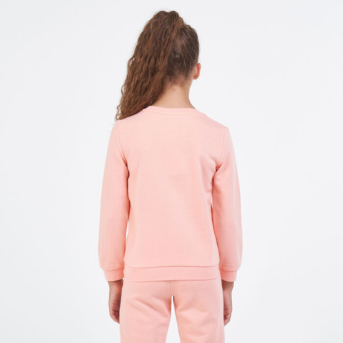 PUMA Kids' Paw Sweatshirt Pink image number 1