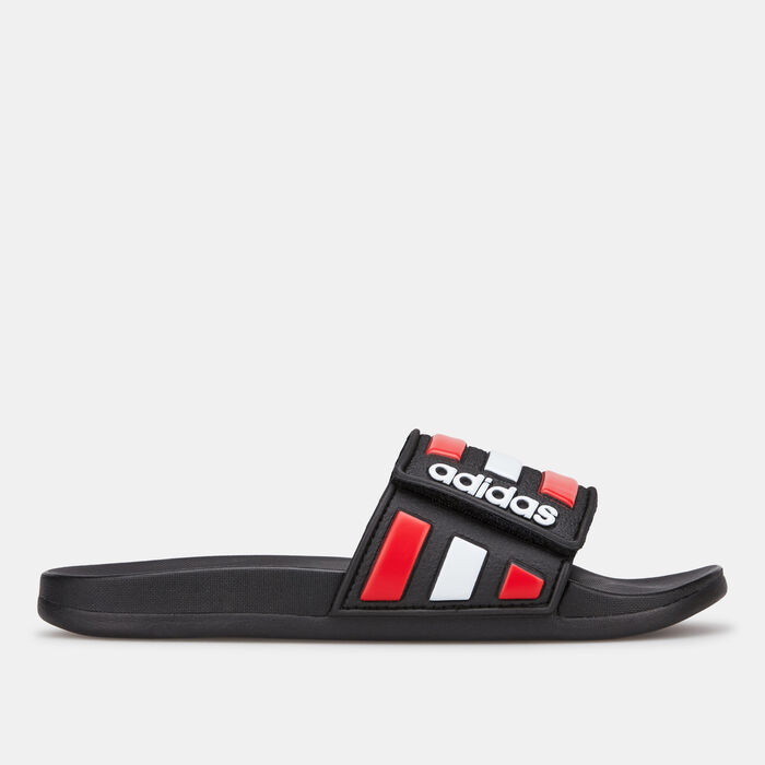 adidas Men's Adilette Comfort Slides Black adidas Men's Adilette Comfort Slides Black image number 1