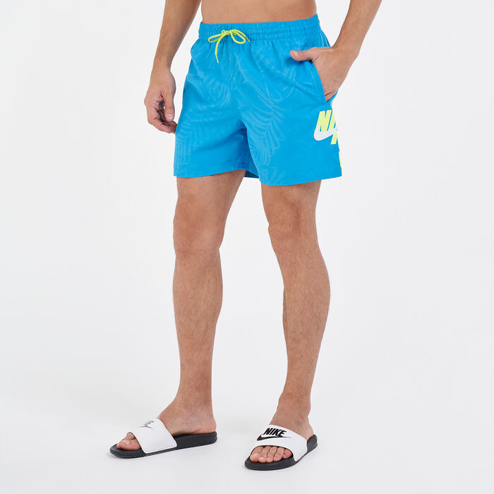 Nike Swim Men's Swim Volley 5-inch Swimming Shorts Blue Nike Swim Men's Swim Volley 5-inch Swimming Shorts Blue image number 0