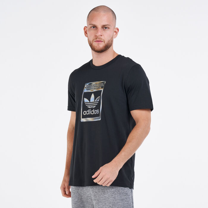 adidas Originals Men's Camo Pack T-Shirt Black adidas Originals Men's Camo Pack T-Shirt Black image number 0