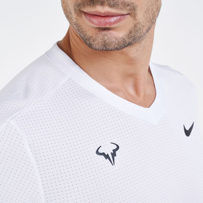Nike Men's Dri-FIT ADV Rafa T-Shirt White Nike Men's Dri-FIT ADV Rafa T-Shirt White image number 3