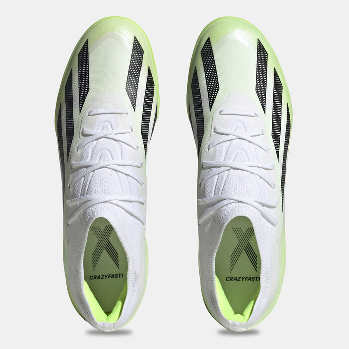 adidas Men's X Crazyfast.1 Turf Ground Football Shoe Green adidas Men's X Crazyfast.1 Turf Ground Football Shoe Green image number 1