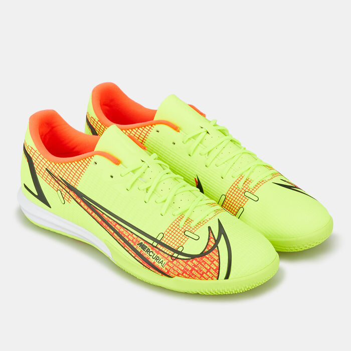 Nike Men's Vapor 14 Academy Indoor Court Football Shoe yellow image number 1