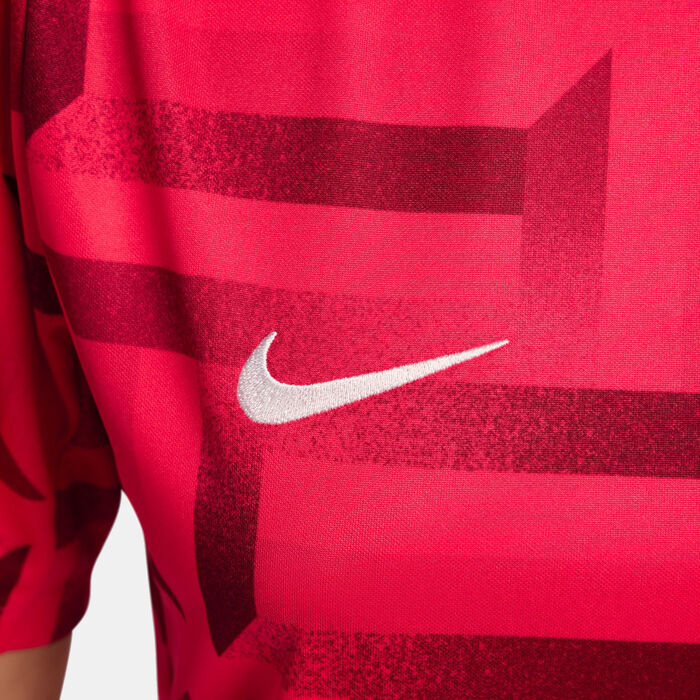 Nike Men's England Academy Pro Dri-FIT Pre-Match Football Top Red Nike Men's England Academy Pro Dri-FIT Pre-Match Football Top Red image number 4