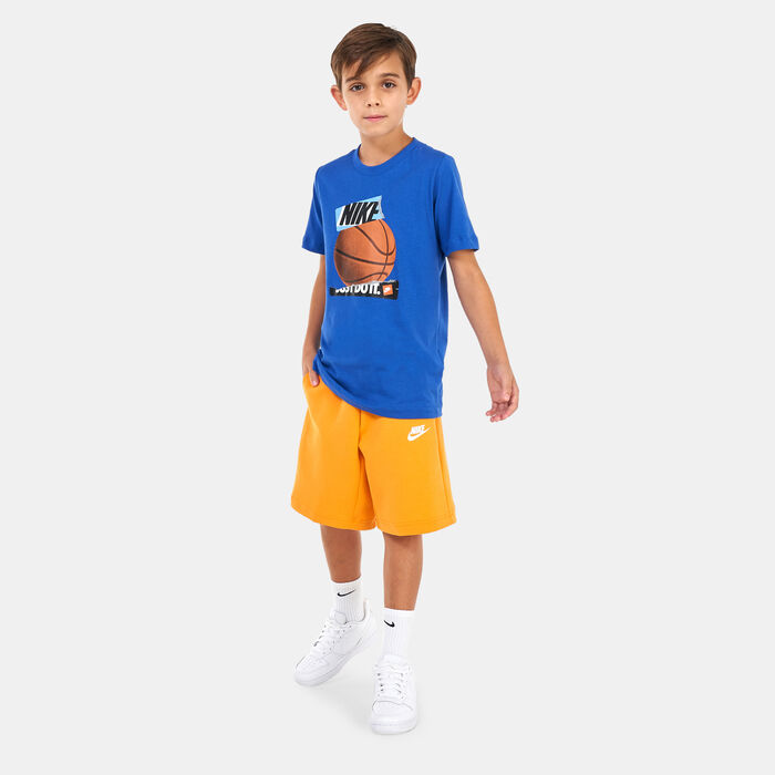 Nike Kids' Sportswear T-Shirt (Older Kids) Blue Nike Kids' Sportswear T-Shirt (Older Kids) Blue image number 2