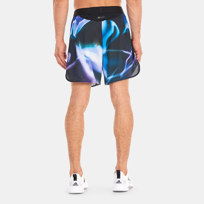adidas Men’s Designed 4 Training HEAT.RDY Allover Print HIIT Shorts Multi image number 0